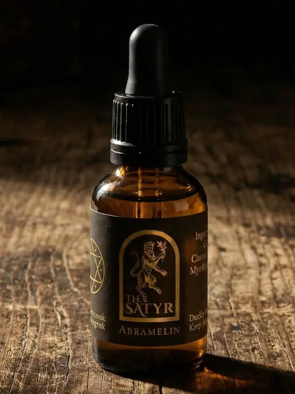 10ml vial of The Satyr's Abramelin Oil